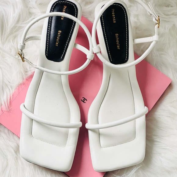 NEW | Proenza Schouler Italy Square Toe Sandals - Picture 5 of 11
